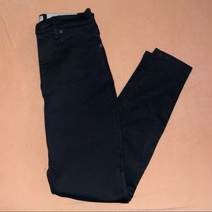 NWT Everlane High Rise Skinny Jean - Black
